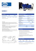 S450-1 (450 kVA) Scania power open generator set - 1