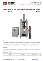 WAW-1000D Computer Display Hydraulic Universal Testing Machine
