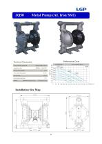 LIGAO AIR DIAPHRAGM PUMP CATALOG - 16