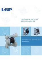 LIGAO AIR DIAPHRAGM PUMP CATALOG - 1