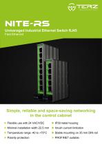 NITE-RS Unmanaged Industrial Ethernet Switches RJ45-1