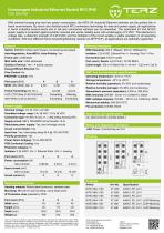 NITE-XK Unmanaged Industrial Ethernet Switches M12 IP40-2