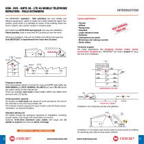 REPEATERS FIELD EXTENDERS FOR CELLULAR TELEPHONE - 2