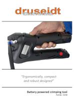 Battery powered crimping tool-1