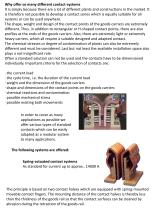 Contact-systems and accessories for electroplating equipment-2