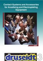 Contact-systems and accessories for electroplating equipment-1