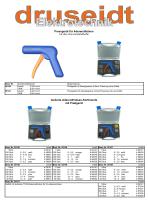 Crimping tool for cable end sleevesCrimping tool for cable end sleeves Info 04/2009 - 2