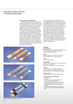 Flexible and highly flexible earthing tapes and braided connectors, in insulated or non insulated design (219 KB) (Productinfo 02/2005)-6