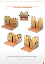 Pneumatically actuated high current bolt contacts and switching units, ”System druseidt” - 3