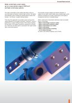 Water cooled high current cables up to a cross-section range of 2000 mm² - 3