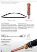 Water cooled high current cables up to a cross-section range of 2000 mm² - 8