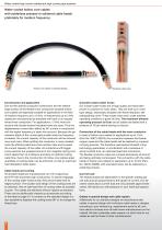 Water cooled high current cables up to a cross-section range of 2000 mm² - 6