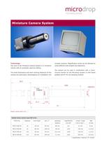 Miniature Camera system MD-O - 1