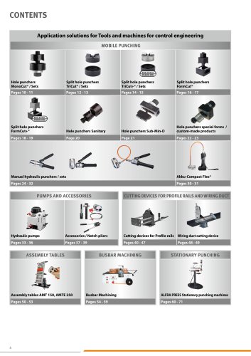 Application solutions for Tools and machines for control engineering