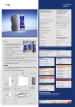 Data sheet differential pressure transmitter P 34 - 1