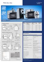 Data sheet direct drive PSD 43