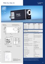 Data sheet positioning system PSE 31x/33x-14 - 1