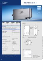 Data sheet positioning system PSW 3210/3218-14 - 1