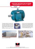 Electric motors for extreme environments -40°C to +120°C - 1