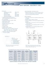 data for Safety Switches - 2