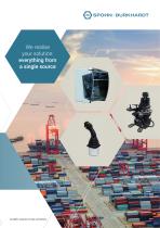 Complete systems for ship and harbour: Kabinen, Steuerstände und Joysticks cabins, control -5