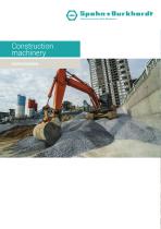 Construction machinery control systems - 1