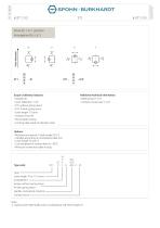 ST1 - Spohn & Burkhardt GmbH & Co. KG - PDF Catalogs | Technical ...