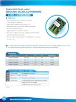 DC/DC Converter Catalogue 2009-20