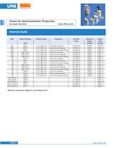 Bold-type fuses (URB)-2