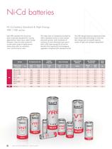 Saft small nickel batteries selector guide - 4