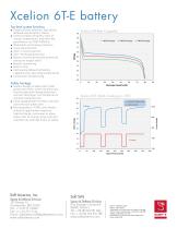 Xcelion 6T-E Rechargeable lithium-ion battery system - 2