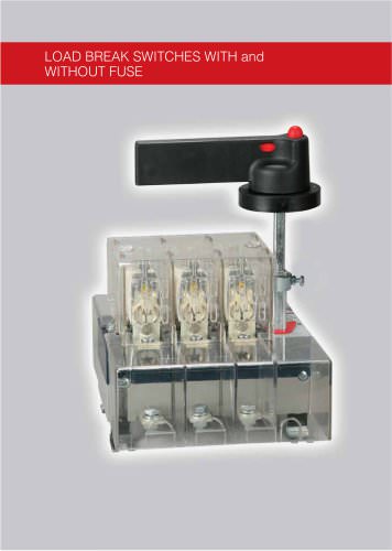 Load Breaker Switches With and Without Fuse