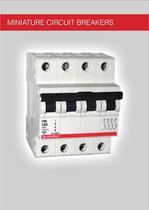 Miniature circuit breakers - 1