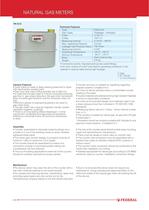 Natural gas meters - 7