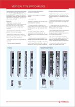 Vertical type switch fuses - 3