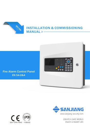 SEC1000 fire alarm system leaflet