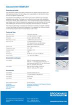 Gaussmeter BGM 201-2