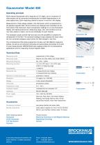 Gaussmeter Model 460-2