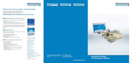Measuring technology for soft magnetic materials-1
