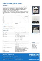 Power Amplifier PA 100-2