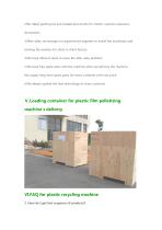 plastic film bags granulator-8