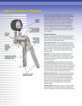 Hand Vacuum Pumps - 1