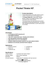 Pocket Titrator KF - 1