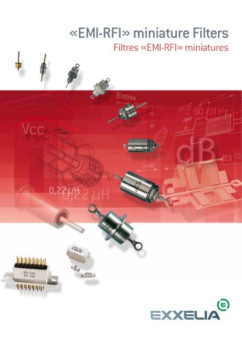 EMI-RFI Filters Catalog - EXXELIA - PDF Catalogs | Technical