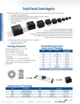 Wound Magnetics Technologies Catalog - 14