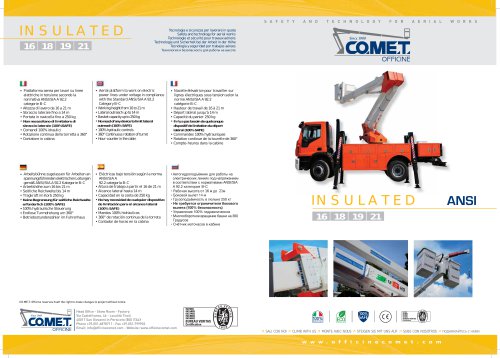 CO.ME.T. OFFICINE_INSULATED ANSI_CATALOGUE
