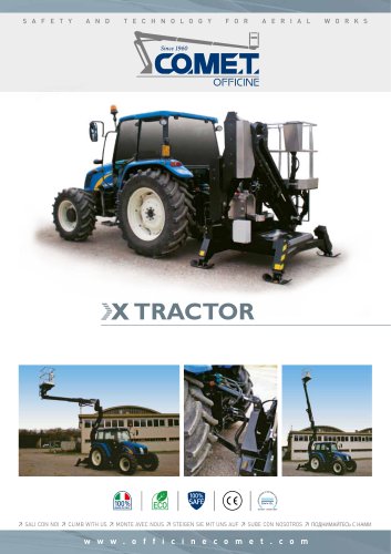 CO.ME.T. OFFICINE_X TRACTOR_CATALOGUE