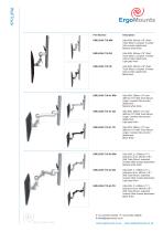 Ultra 500i Inverted Monitor Wall Track Mount-3