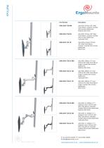 Ultra 500i Inverted Monitor Wall Track Mount-4