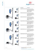 Ultra 500i Inverted Monitor Wall Track Mount-7